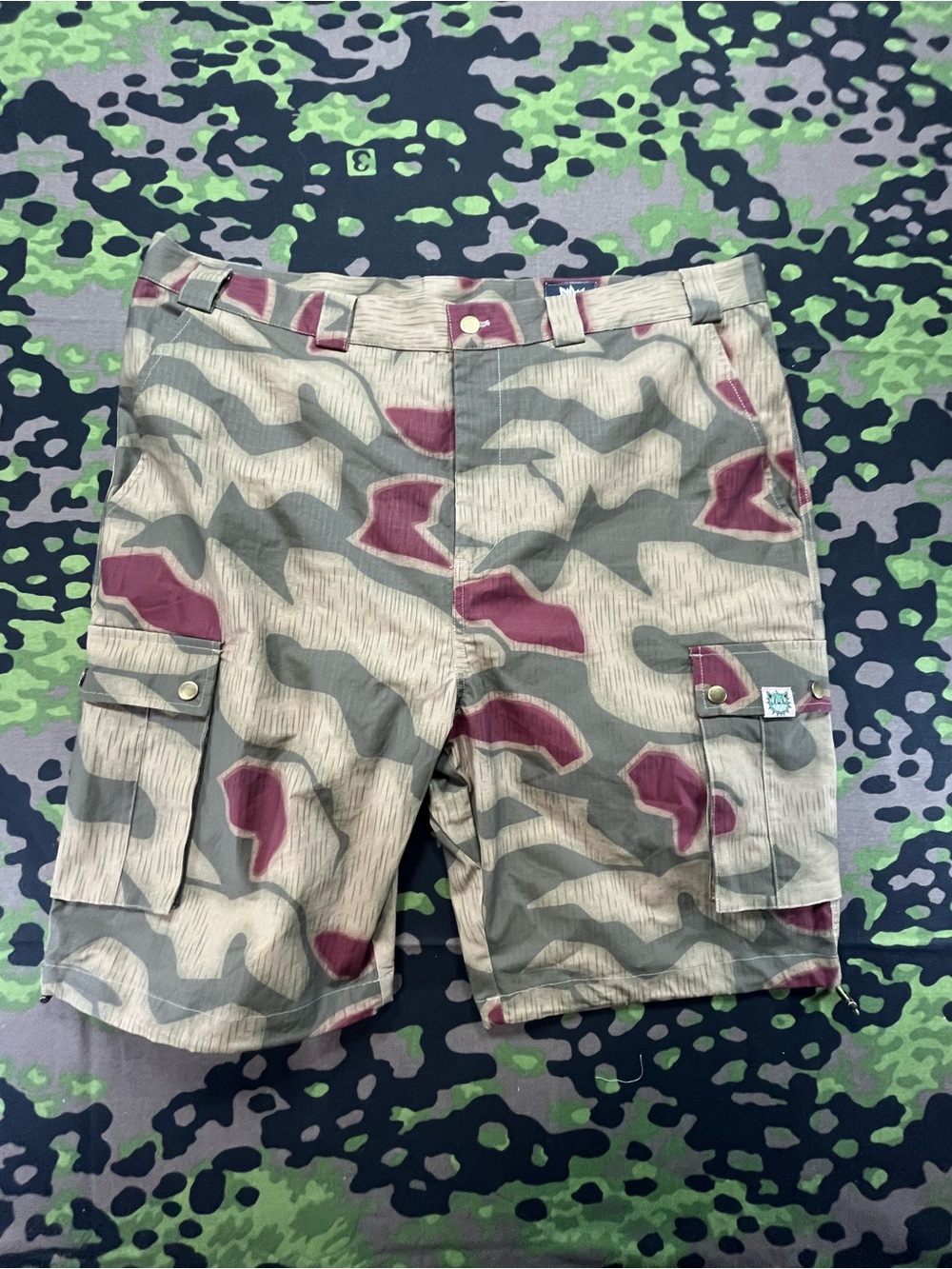 Cactus cat West German-style Sumpftarn shorts